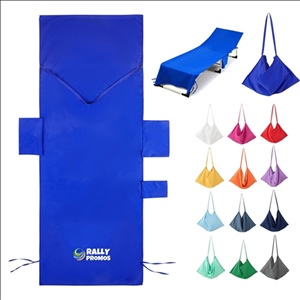 Towel Microfiber Beach Chair Towel with Side Pockets